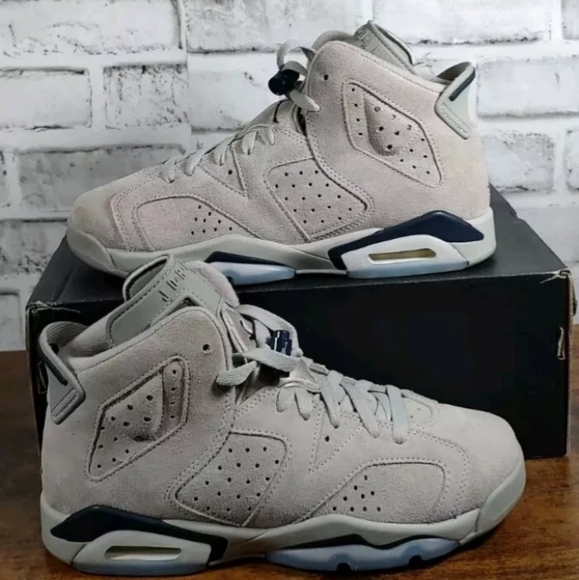 Jordan Other - Nike Air Jordan 6 Retro Georgetown GS 384665-012 Size 6 / 7.5W Og All